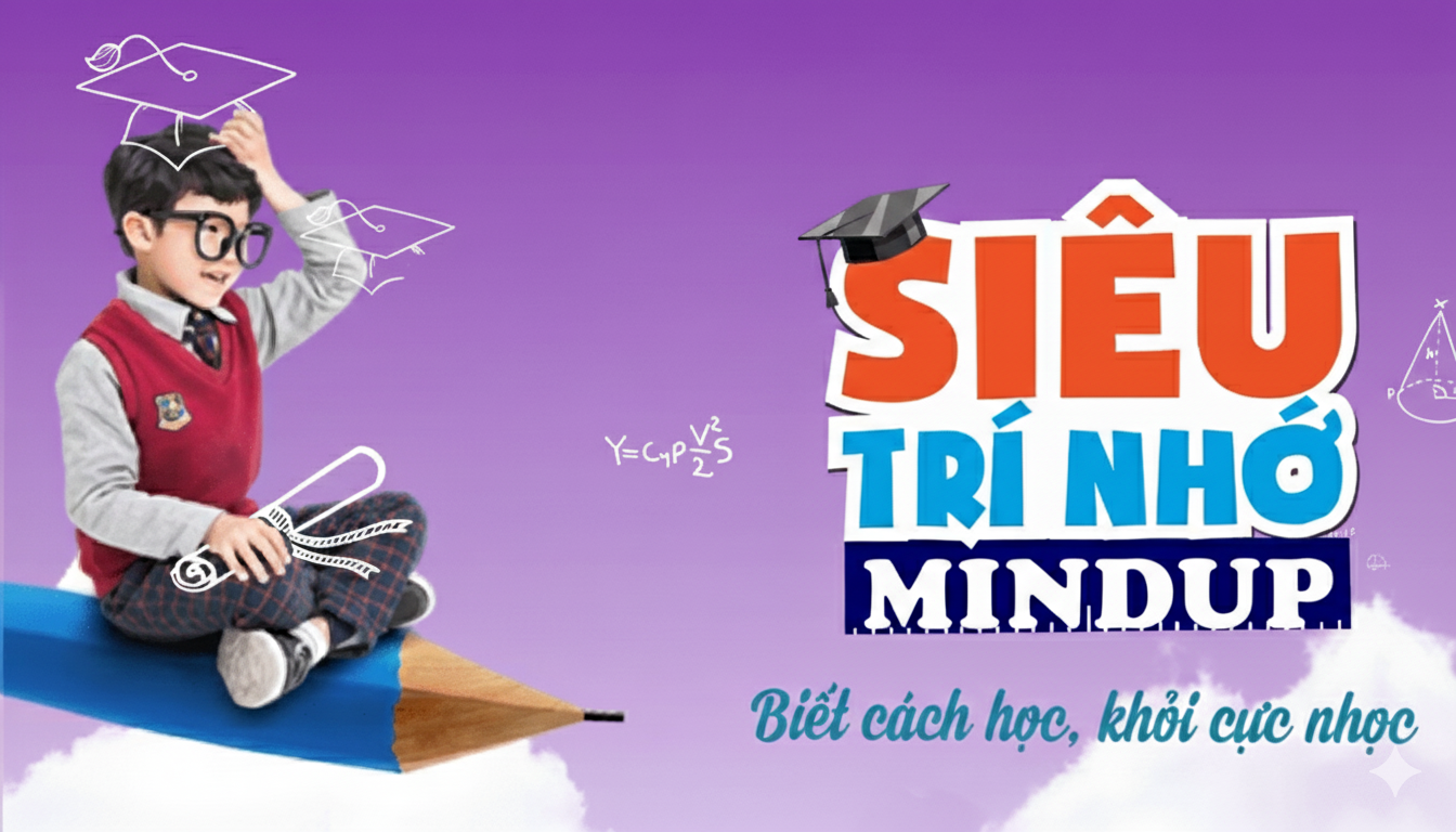 MindUp - Tiên phong phương pháp Ghi nhớ kết hợp